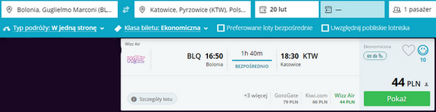 BLQ - KTW