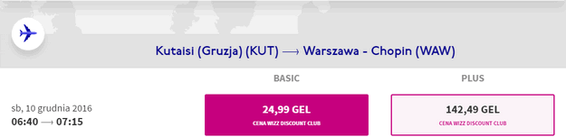 KUT - WAW