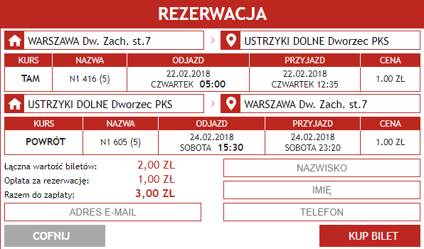WAW 0 USTRZYKI