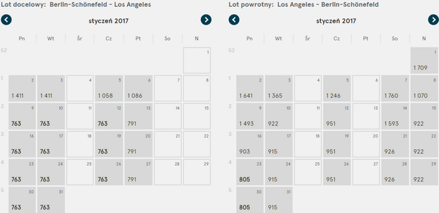 SXF - LAX