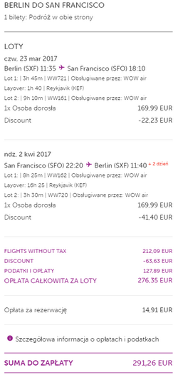 SXF- SFO