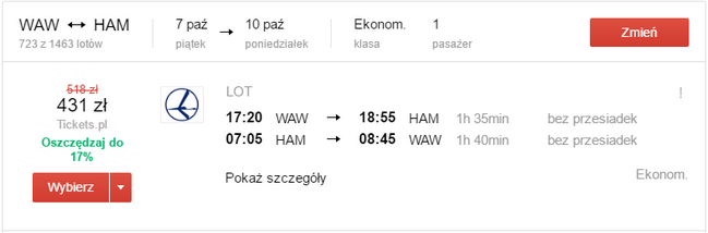 WAW - HAM