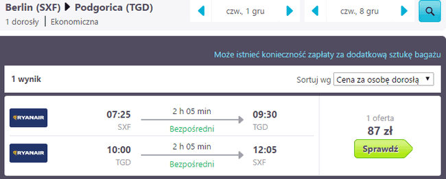 SXF - TDG