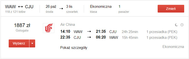 WAW - CJU