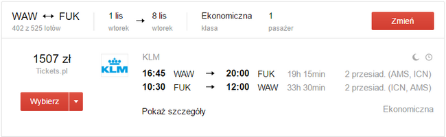 WAW - FUK