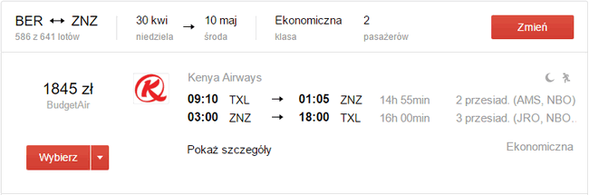 BER - ZNZ