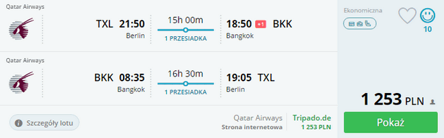 TXL - BKK