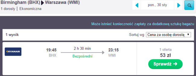 BHX - WMI