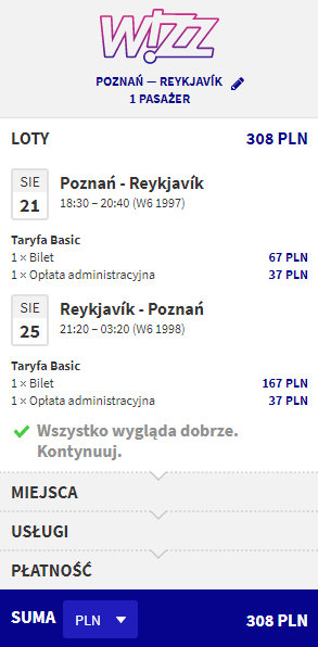 rezerwacja biletów na Islandie