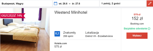 noclegi w Budapeszcie