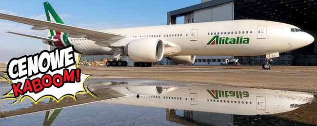 samolot Alitalia