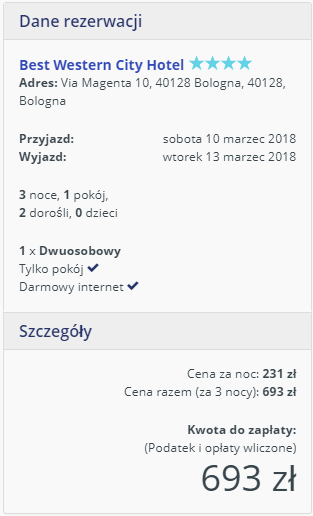 noclegi w Bolonii