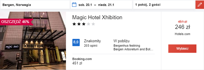noclegi w Bergen