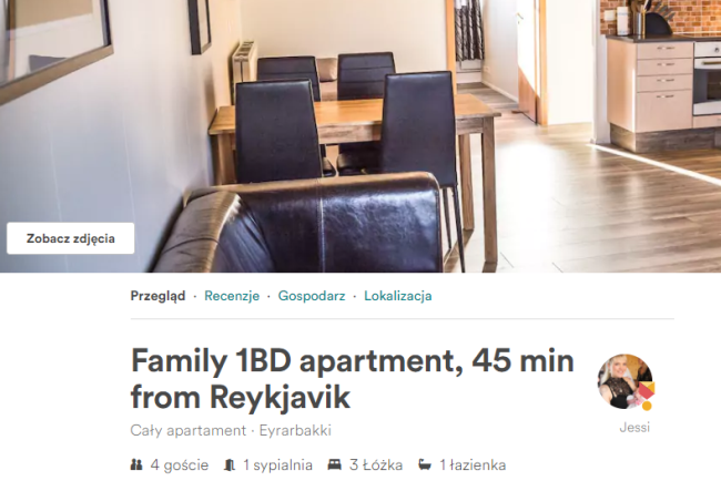 Islandia Airbnb