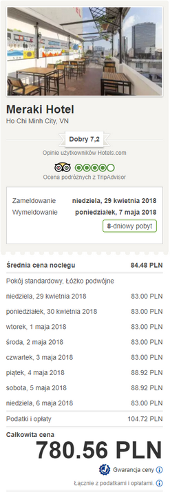 rezerwacja noclegi w Wietnamie