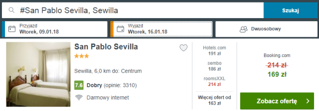 Sewilla nocleg