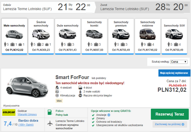 auto lamezia terme
