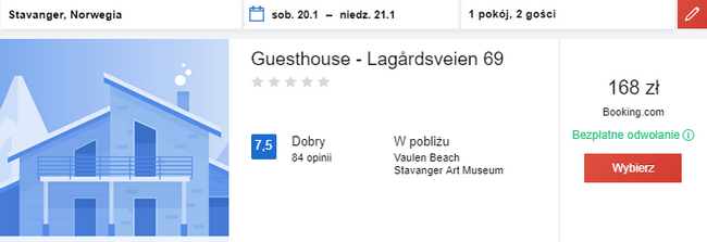 noclegi w Stavanger