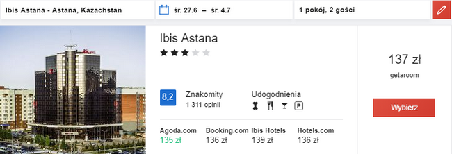 hotel Ibis Astana