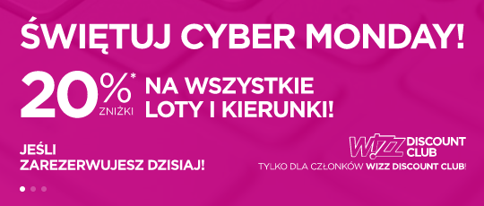 Wizzair cyber monday