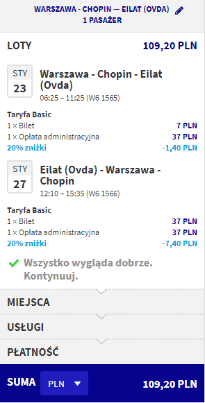 rezerwacja lotów z warszawy do ejlatu