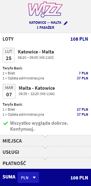 rezerwacja lotów na Maltę
