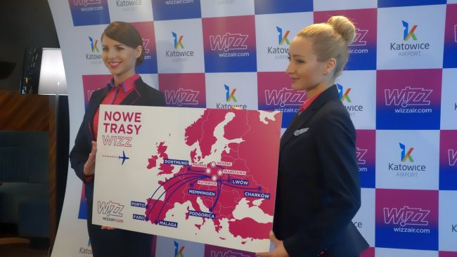 Wizz Air w Katowicach