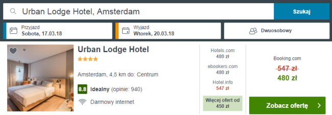 amsterdam nocleg