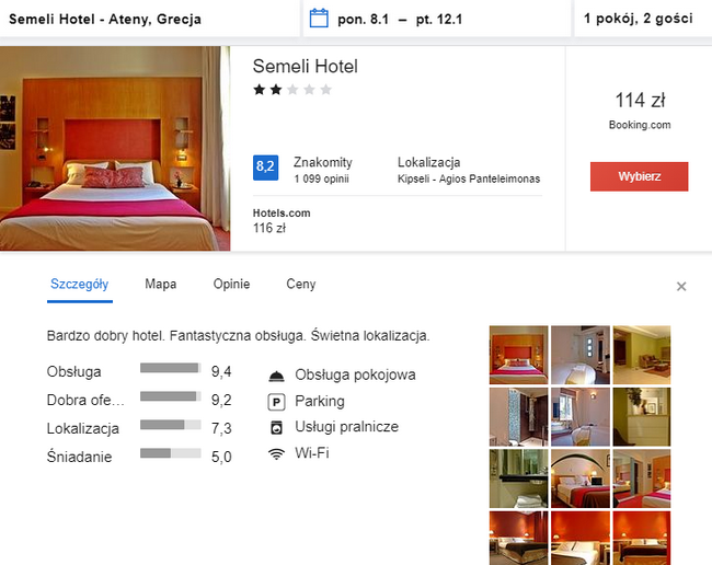 noclegi w atenach