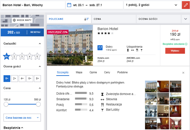 barion hotel bari