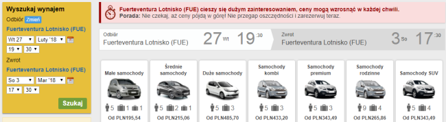 Kanary auto