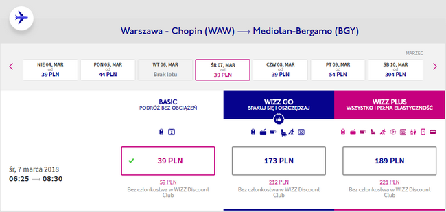 rezerwacja lotów do Bergamo