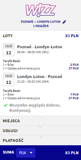 rezerwacja lotów do londynu