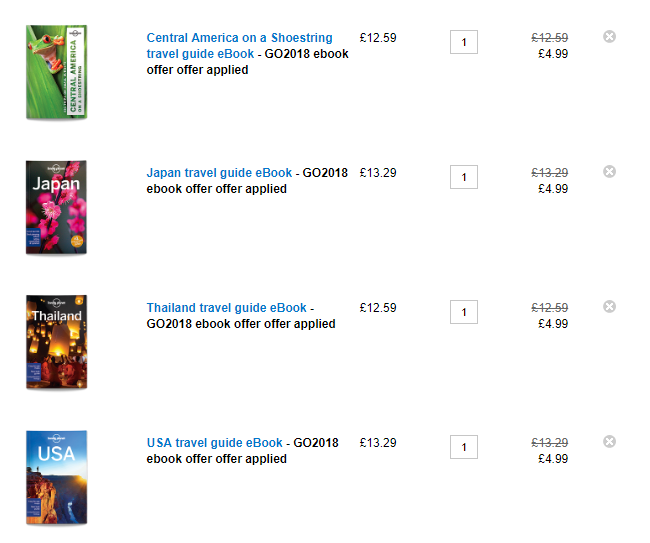 lonely planet e-book
