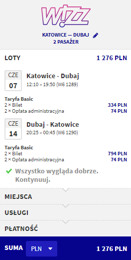 rezerwacja lotów w dwie strony