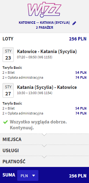 rezerwacja lotów na Sycylię