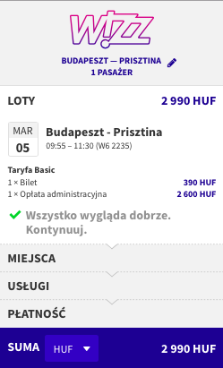 zarezerwuj lot do prisztiny