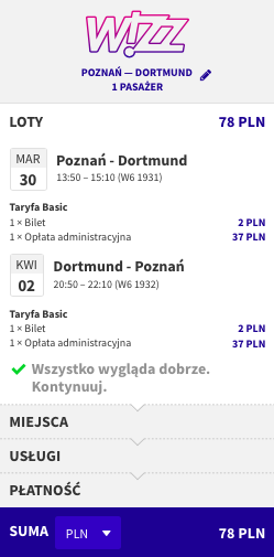 zarezerwuj lot do dortmundu