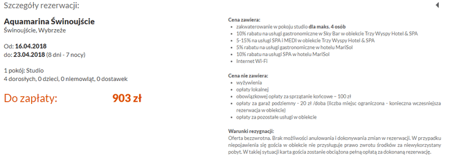 noclegi w Świonujściu