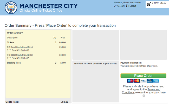 rezerwacja biletów na manchester city