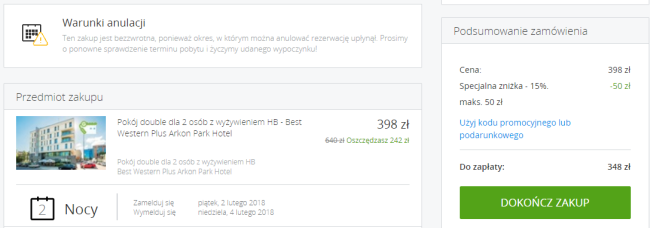rezerwacja hotelu