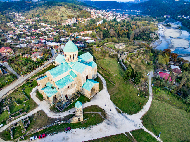 kutaisi widok z góry