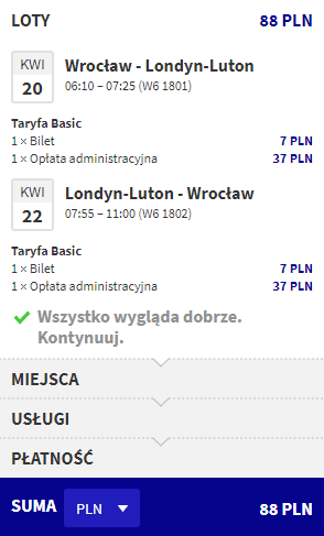 wrocław londyn