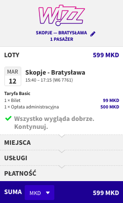 zarezerwuj lot do bratysławy
