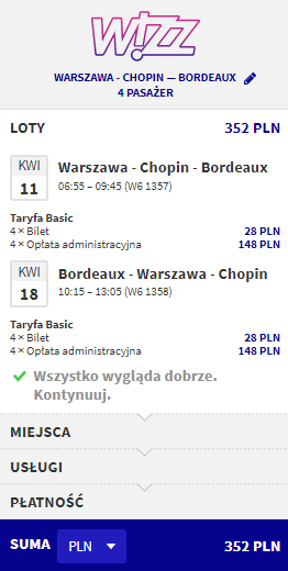 rezerwacja lotów do francji