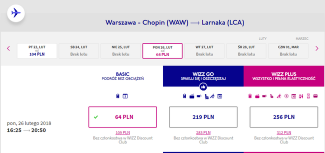 rezerwacja lotów do larnaki