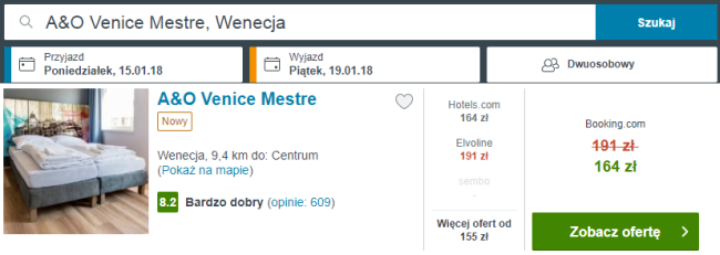 wenecja hotel