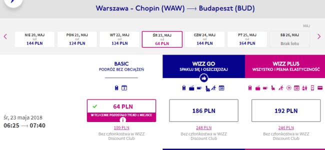 Rezerwacja przelotów z Warszawy do budapesztu