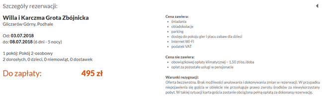 zarezerwuj noleg na podhalu