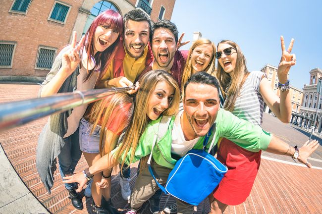 Grupowe selfie